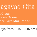 Sunday Class Chinmaya Mission Bhagavad Gita Chapter 10